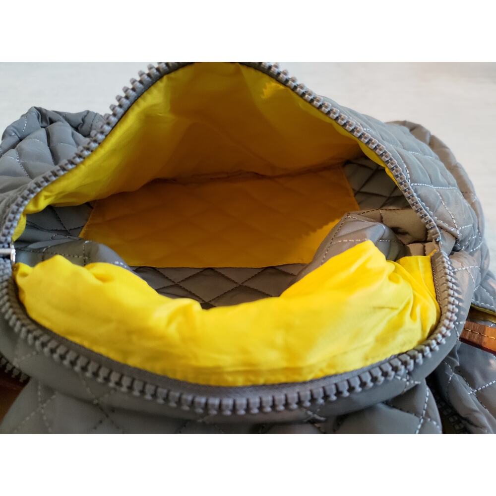 MZ Wallace Gray Reflective Backpack - Picture 5 of 8